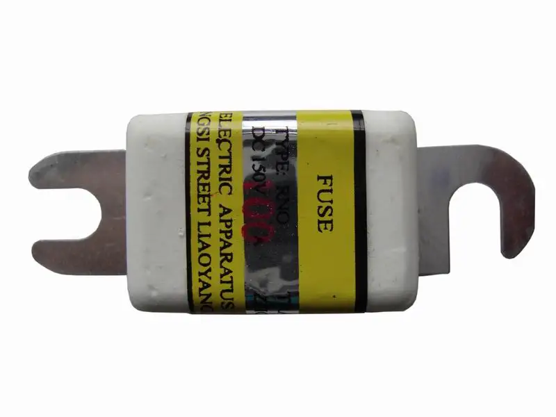 ANL DC 150V 100A Bolt-on Fuse Ceramic 81*22 mm For Electric forklift Battery charger Pallet Stacker Golf Sightseeing cars | Автомобили и