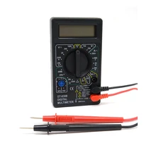 Цифровой мультиметр DT830B с ЖК-дисплеем, тестер сопротивления, постоянного/переменного тока, Бюджетный амперметр, вольтметр Цифровой мультиметр DT830B с ЖК-дисплеем, тестер сопротивления, постоянного/переменного тока, Бюджетный амперметр, вольтметр