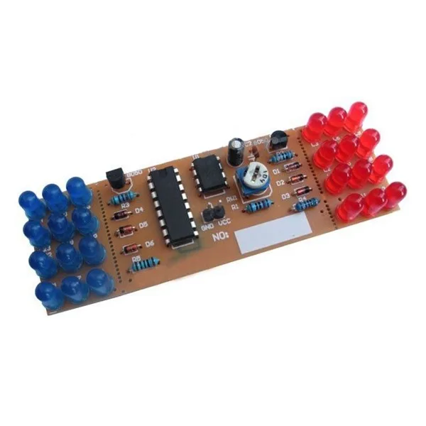 

Red Blue Detonation Flashing Light Dual-Color DIY Kit Strobe Electronic Suit