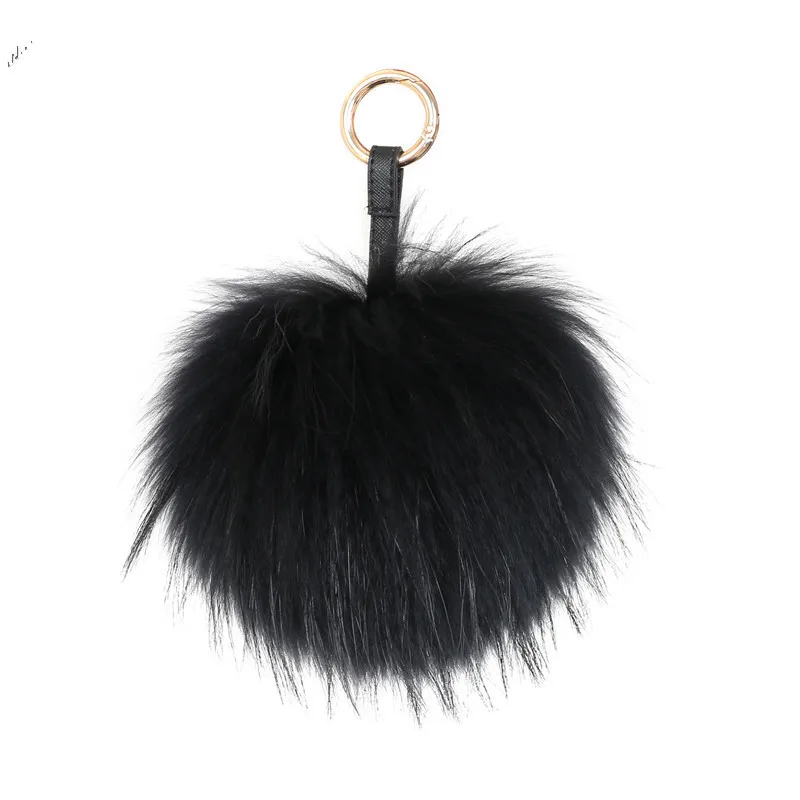 fur ball keychain