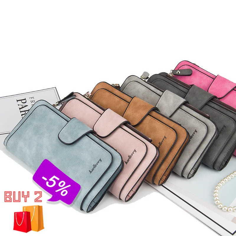 Women Case Purse Lady Sac à main pochette en cuir Portefeuille long porte-carte sac téléphone