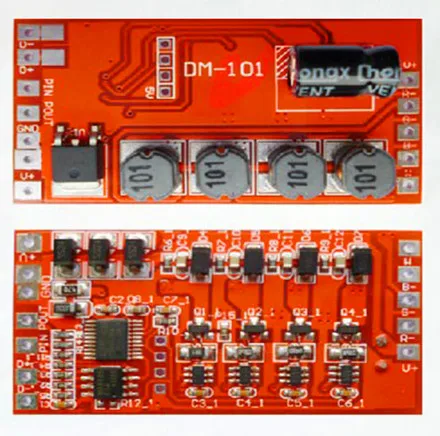 DM-101-300ma 4-канальный dmx декодер постоянного тока DC12-24V вход 300мА * выход | Лампы и