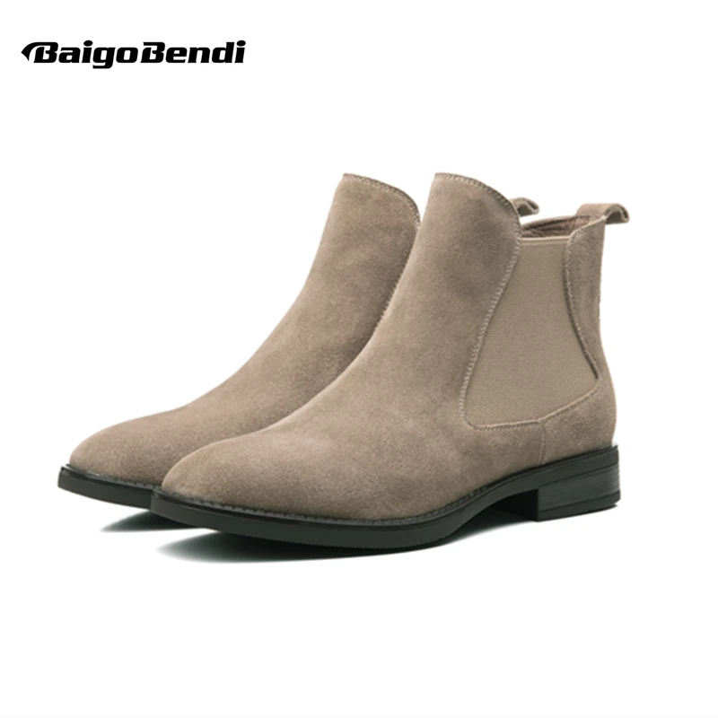 

Super Recommend ! Woman Flat Ankle Boots Casual Slip On Military Riding Boots Ladies Winter Chelsea Boots 5 Colors