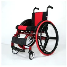 Спортивная складная инвалидная коляска с ручным приводом