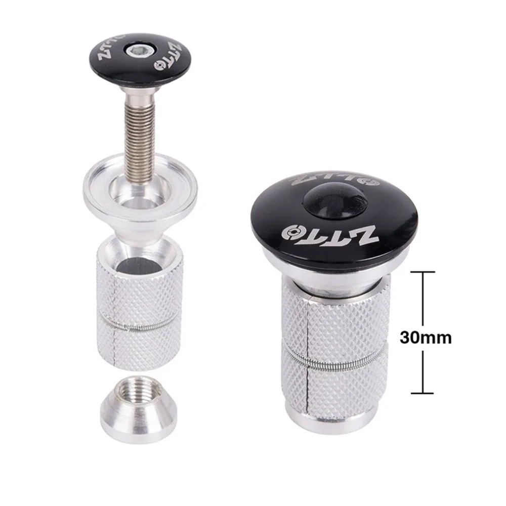 Durable Road Bike Headset Stem Expander Plug Screw Metal Headset Stem Cap US