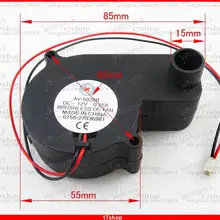 1 шт. X Бесщеточный вентилятор охлаждения постоянного тока 12 В 0.25A 55 мм x 55 мм x 28 мм 5028B 2pin разъем