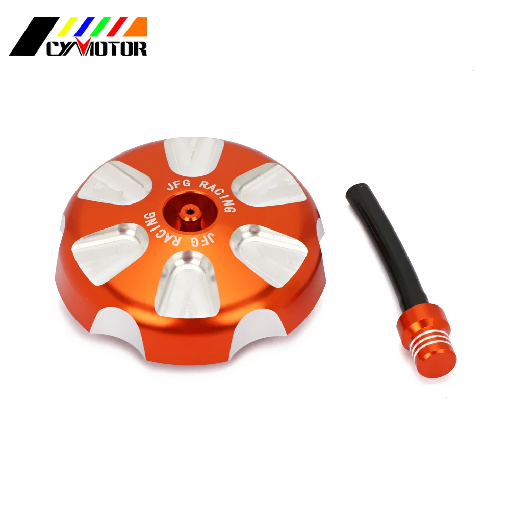 Крышка топливного бака оранжевого цвета для KTM Husqvarna SX F SXF 85 125 150 250 350 450 2013 2014 2015 2018
