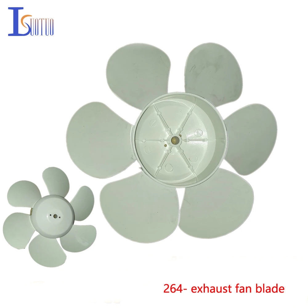 6 blade ventilating exhaust fan blade 8 inch 20cm Fan Blade for Gas