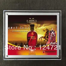 Супер тонкий одной стороны привело кристалл лайтбокс