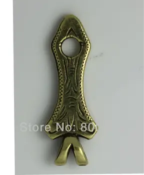 

(KBA01) Wholesale 50pc Western Engraved Concho Adapter Necklace Pendant Adapter Antique-Bronze