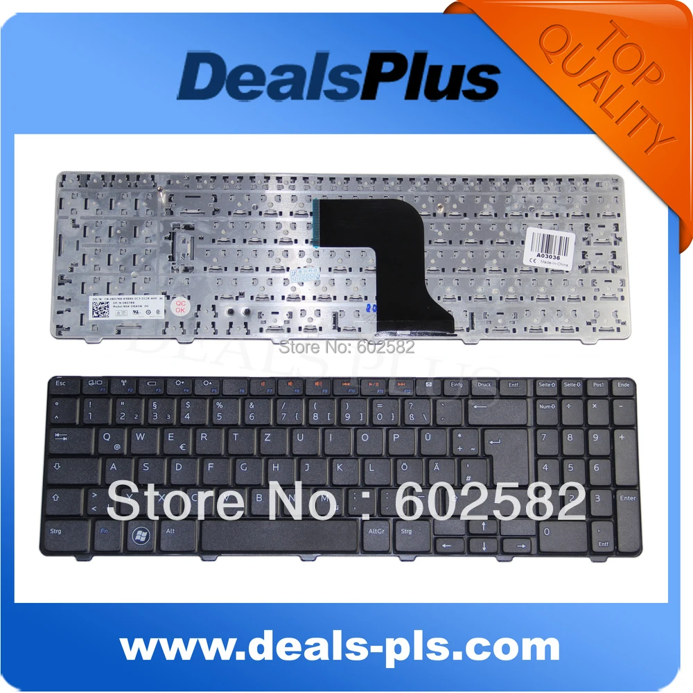 Все абсолютно новые! Немецкая черная клавиатура для DELL Inspiron N5010 M5010 15 | Компьютеры