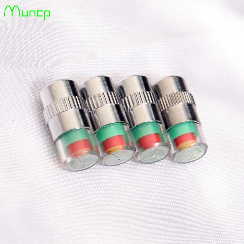 

Muncp 2.0bar 30PSI Car Auto Tire Pressure Monitor Valve Stem Caps Cover Sensor Indicator Alert For Jeep Grand Cherokee/Compass
