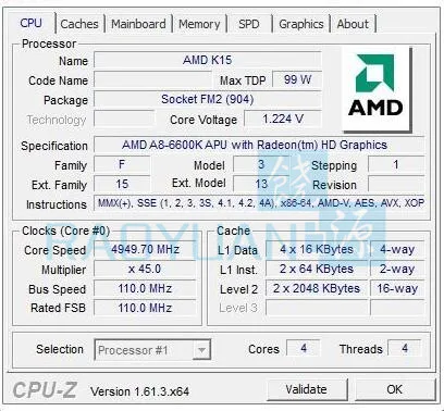 AMD A8-Series A8 6600 A8 6600K 3,9 GHz четырехъядерный процессор AD660KWOA44HL разъем FM2