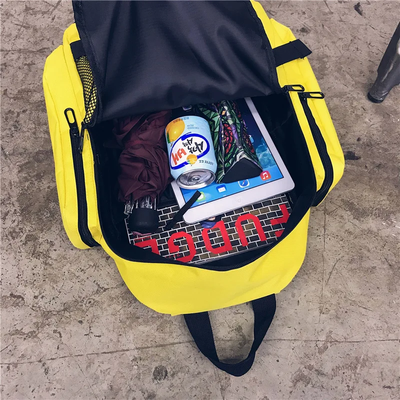 2018 mochilas de hombre y mujer de nailon a prueba de agua bolsas de retazos de gran capacidad Mochila De estudiante Mochila de viaje Mochila T