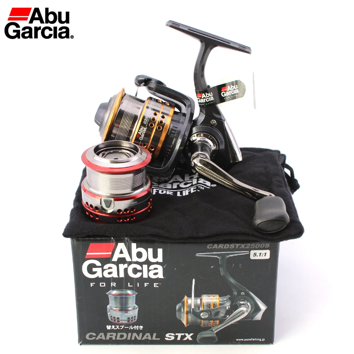 Abu Garcia Brand CARDSTX 1000 2500 6BB Fishing Spinning Reel Freshwater