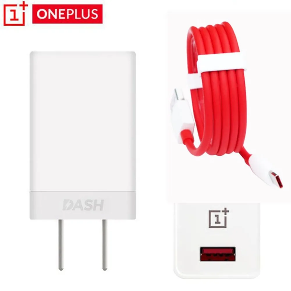 Original 5 V 4A Cargador de LA UE Adaptador de Corriente + Dash Dash Tipo C  cable de Sincronización de Datos Del Cargador para Oneplus 3 3 T|oneplus  power adapter|oneplus original chargercable