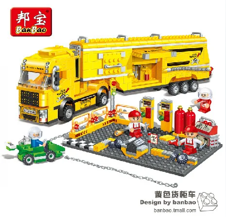 Купить Лего Грузовик С Прицепом