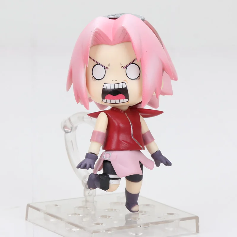 Наруто Shippuden Nendoroid Хината Хюга 879 ПВХ фигурка Саскэ Утиха Учиха Итачи джираия Коллекционная модель игрушки куклы