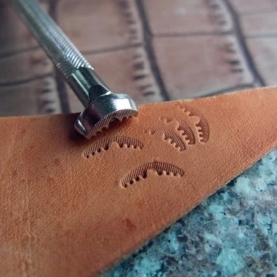 craft vein tools leather stamp leaf senior construction steel metal