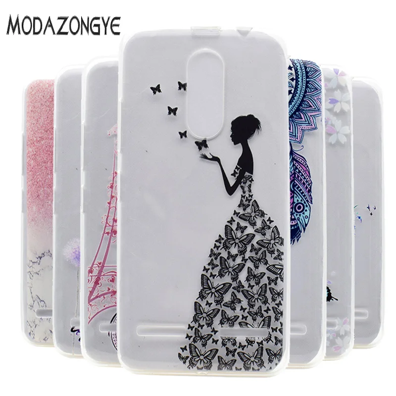 

For Lenovo Vibe K6 Power Case 3D Flower Soft TPU Phone Case For Lenovo K6 Power Case Silicone Protective Back Cover Skin