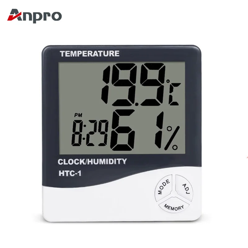 Digital LCD Electronic Ambient Thermometer Humidity Meter Hygrometer