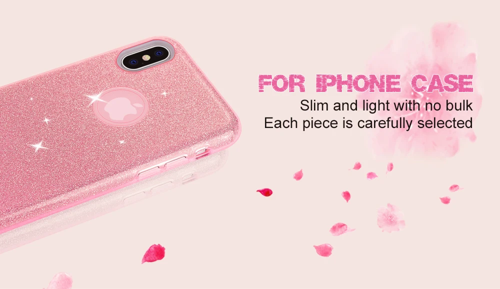 Portefeuille For iPhone XS Max Case Glitter Luxury Cute Silicone Shockproof Cover Case For iPhone XR X 8 Plus 7 6 6S 8plus 7plus Coque Accessories (1)