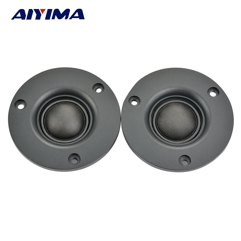 2Pcs 3Inch Audio Portable Speakers 20W 25 Core 4Ohm Original Silk Film Tweeter HiFi Speaker Enthusiast Stereo Loudspeaker AIYIMA bluetooth speaker portable speaker audio speakers tweeter speaker