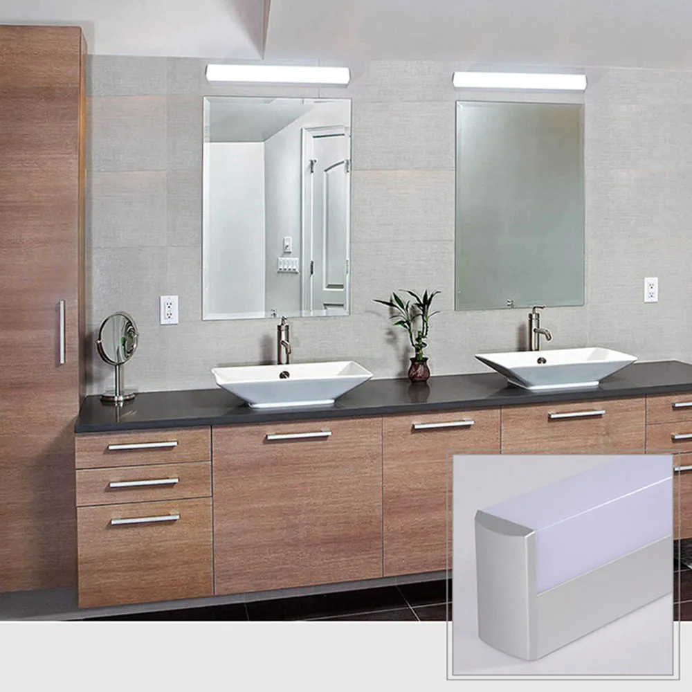  Modern Wall Lamp Super Bright Long Strips Led Mirror Light Simple Style Indoor Decors Acrylic Lamps - 4000030462142