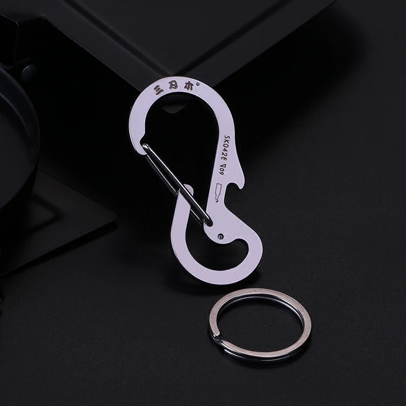

Sanrenmu Multi Tool EDC Tool Keychain with Bottle Opener SK042E