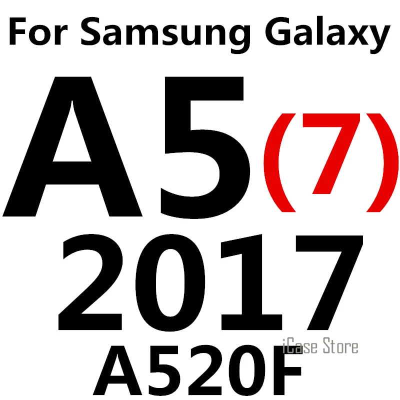 С уровнем твердости 9 H закаленное Стекло Экран протектор для Samsung Galaxy A3 A5 J3 J5 J7 J2 Prime G532F J5 Prime G570F J7 Prime j1 mini - Цвет: A520 A5 2017