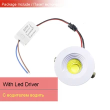 COB Светодиодный точечный светильник, мини Точечный светильник, светодиодный светильник для шкафа, потолочный светильник, 3 Вт, высокая мощность, декор для шкафа, алюминиевый, теплый белый, JQ