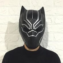 Cheap Superhero Avengers Infinity War Black Panther Mask Latex Movie Halloween Party Cosplay Masks Terrorist Prop Fantastic Four Cheap Superhero Avengers Infinity War Black Panther Mask Latex Movie Halloween Party Cosplay Masks Terrorist Prop Fantastic Four