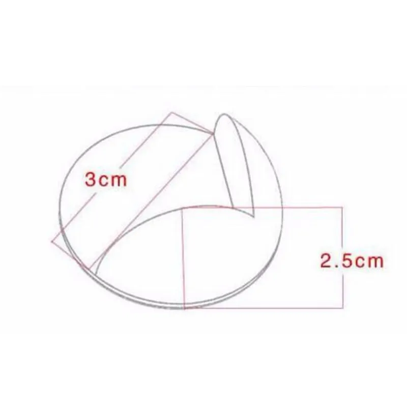 10 шт./компл. детсой Безопасности прозрачный защитный силиконовый стол угловой край Защитная крышка для детей безопасность продукта, опт# TC