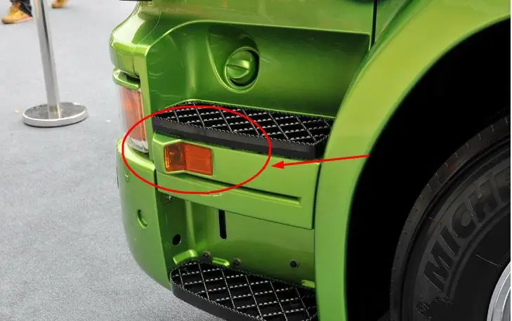 

Stepping Turnning lights led lamp for 1/14 Tamiya RCW4D LEISU HOBBY KING VOLVO R470 R620 R730 Tractor Engineering Truck