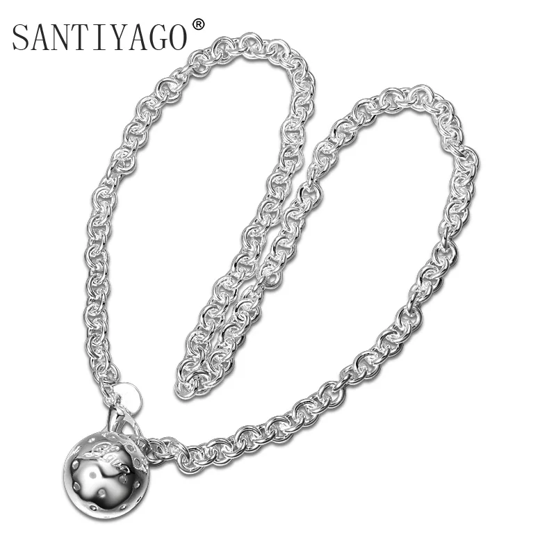 

Simple Fashion Women Hollow Metal Ball Necklaces Geometric Irregular Long Sweater Statement Pendant Necklace