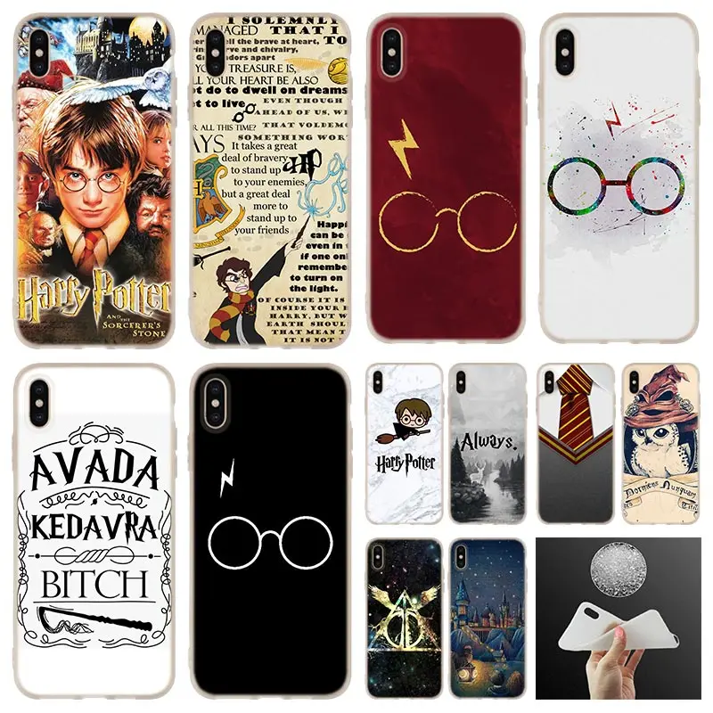 

For iphone x case Poster Harry Potter soft silicone Phone Case cover For Apple iPhone 4 5 5S SE 6 6s 7 8 Plus XR XS Max case