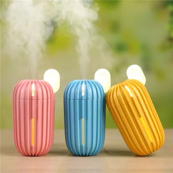

Mini Cactus Humidifier Essential Oil Aroma Diffuser with LED Lamp USB Electric Ultrasonic Air Humidifiers for Home Appliances