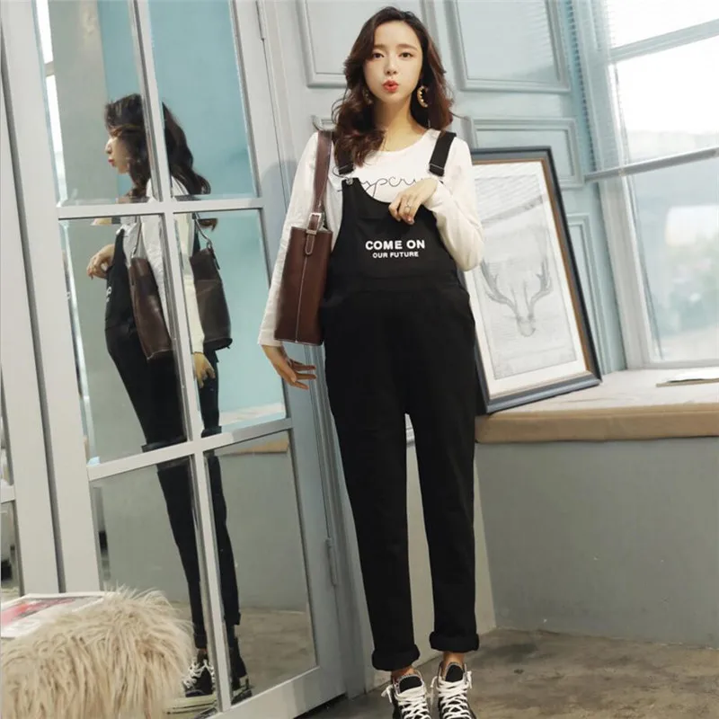 cotton maternity jumpsuit