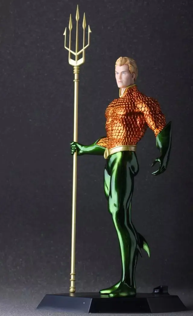 Chanycore Aquaman 25cm 1pcs PVC Figure DC Comics Justice League Action Anime Figures Models Decorat