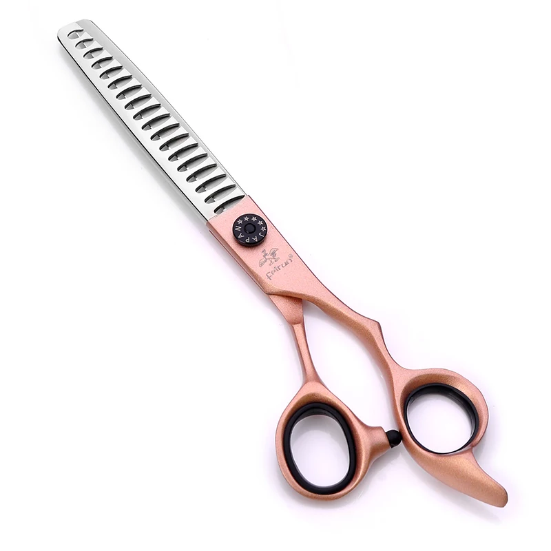 

Handle Paint 7 inch 1pcs/lot With Bags Pet Scissors Hair Professional Pets Beauty Hairdresser's Tools Tijeras Ferramentas