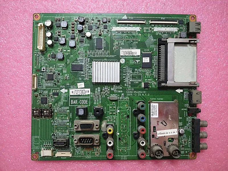 TV motherboard EAX61354204(0) For Screen 32LD450-CA LC320WXE LC420WUG Good Working Tested TV motherboard EAX61354204(0) For Screen 32LD450-CA LC320WXE LC420WUG Good Working Tested