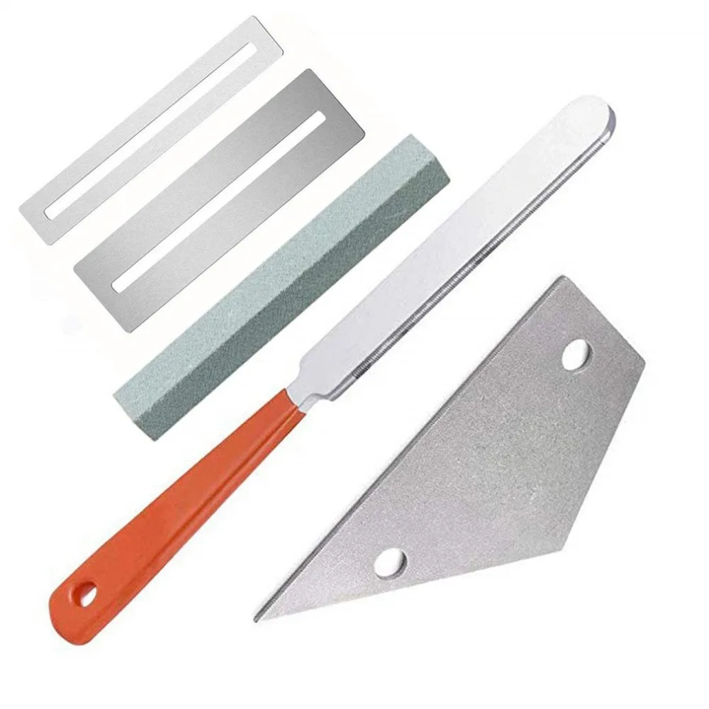 

Guitar Fret Crowning File Leveling Tool Grinding Protectors Repair Part Set Guitar Repair Tool Accessories
