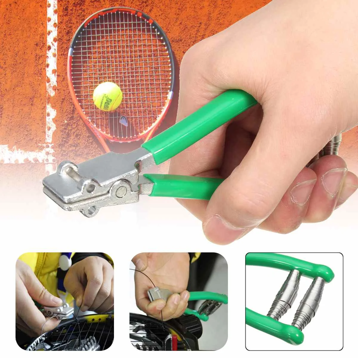 

Tennis Starting Clamp Knot Stringing Tool Badminton Racket Racquet
