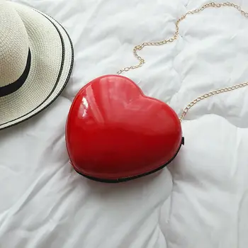 

Love capsule hard shell mini bag cute women's shoulder bag candy chain messenger bag