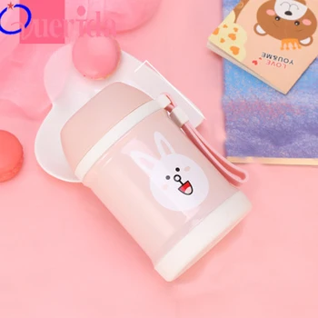 

Mode Pot Gestoofd beker Kinderen Cartoon Saai Pot Draagbare Soeppan Thermosflessen Buik Cup Lunch Box Heated Food Containers