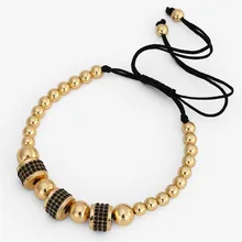 FAITHEASY циркониевые медные бусины инкрустированные в ветре браслет 3 A колесных бусин плетеные браслеты