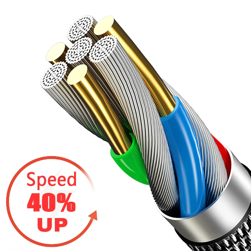 USAMS USB Cable for iPhone Fast Charging cable LED Light Sync Data X 8 7 6 6S Plus 5 5C 5S SE|Кабели для мобильных