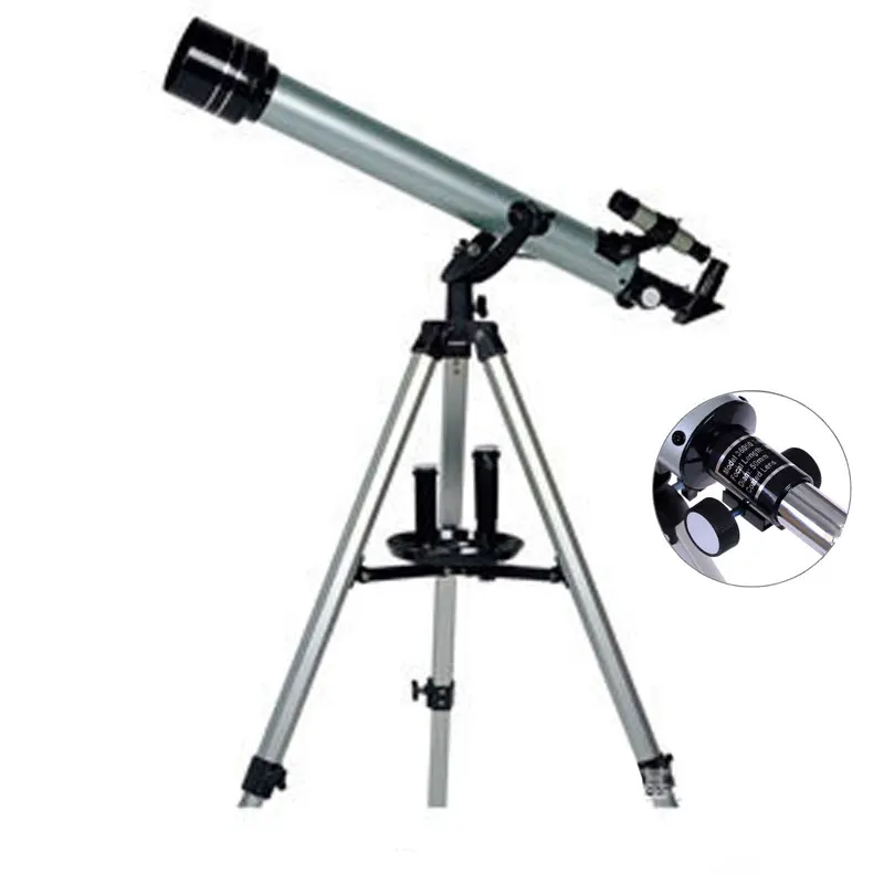 Outdoor HD Refractive Astronomical Telescope with Portable Tripod Spotting Scope Monocular Astronomical Telescopes binoculars datyson outdoor monocular space astronomical telescope with portable tripod spotting scope 400 70mm telescopic telescope
