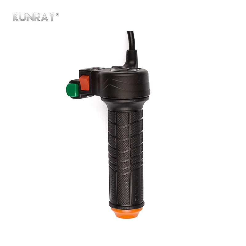 Excellent Wuxing Twist Handlebar Throttle With Forward Reverse Switch, Horn Button, Electric Scooter Bicycke E Bike MTB Motorcycle Grips 4