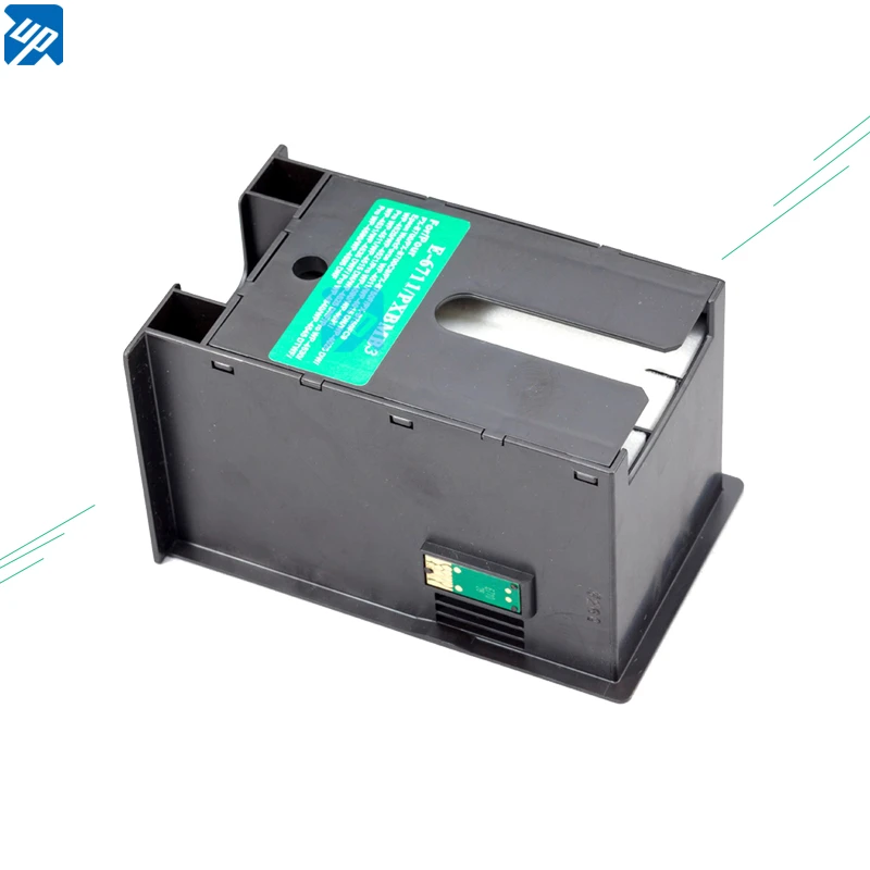 Caja de mantenimiento T6711 para impresora EPSON WF 7610, 7620, 7720, 7110,  7210, 7510, 7615, 7710, 7715, 3010, 3520, WF3540, WF3620, WF3640|Chip de  cartucho| - AliExpress